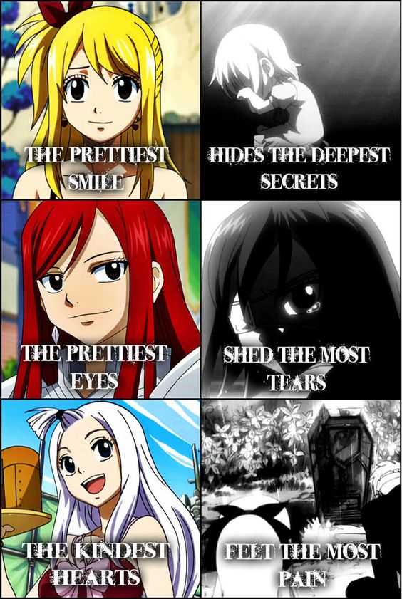 erza crying both eyes