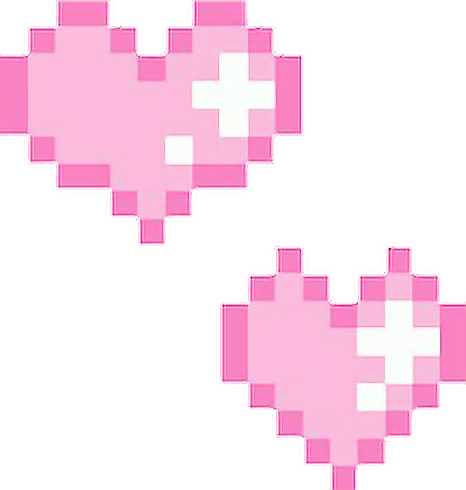 heart hearts pixel freetoedit #heart sticker by @gerrahell