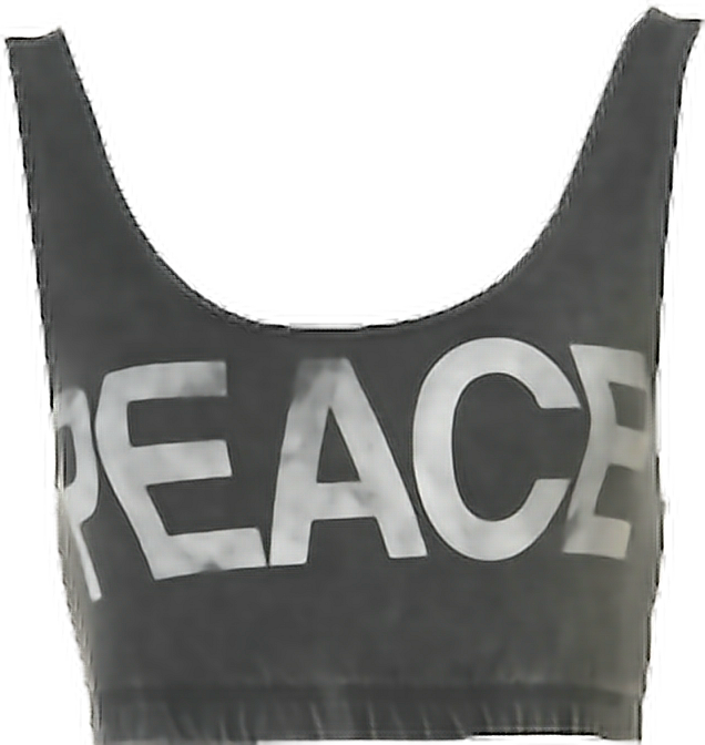 peace zipper tube sando sleeveless sticker by @snooowwwy