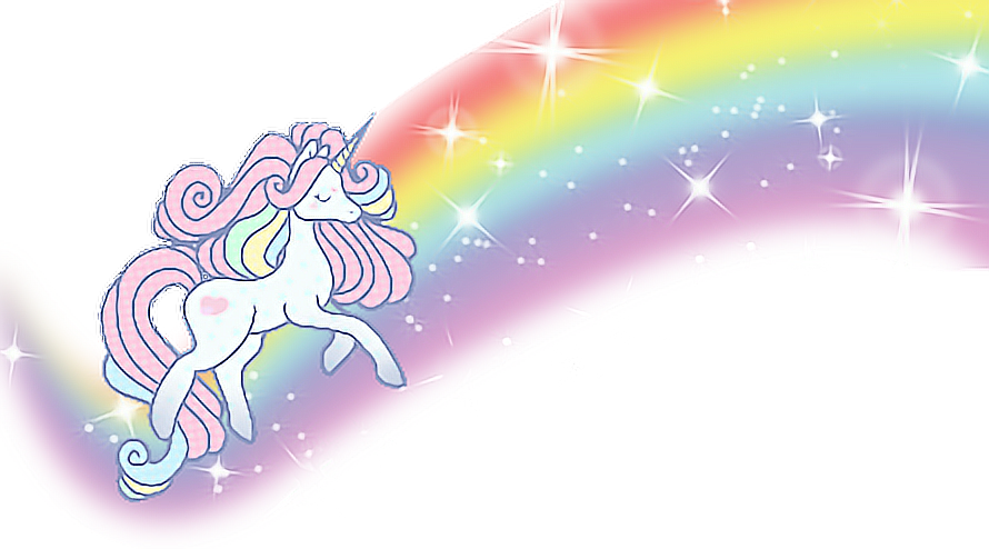 unicorns rainbow stars freetoedit sticker by @steffi185