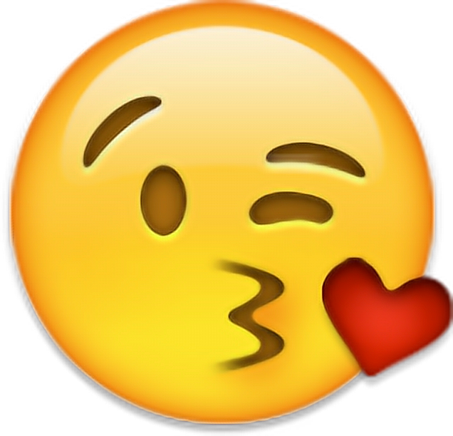 emoji beso kiss freetoedit sticker by @alejandramndez4