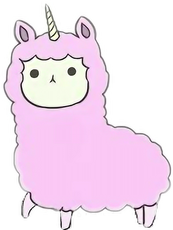 llama pastel freetoedit #llama sticker by @kruelcandy