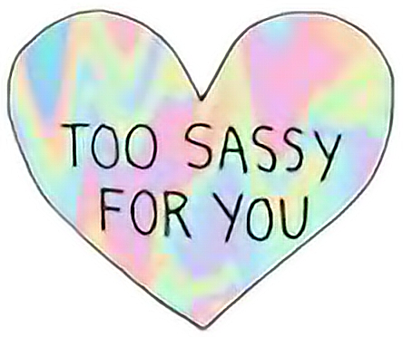 neon sassy heart freetoedit sticker by @satanicbarbie