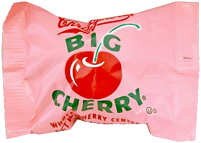 Cherry Candy Pink Ftestickers Sticker By liliajohn
