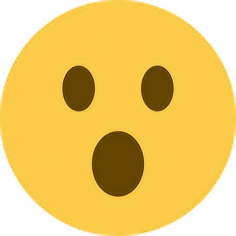 shocked gasp realize oh emoji emoticon face expression…