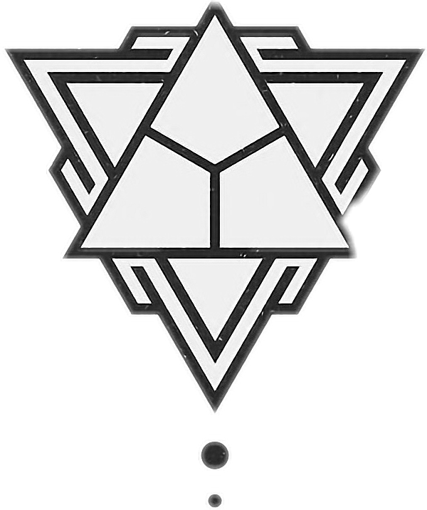 geometric geometricstickers triangle sticker by @aspenjames