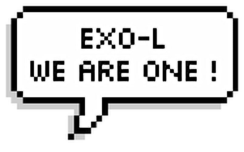 sticker exo exol weareone saranghaja logo tumblr