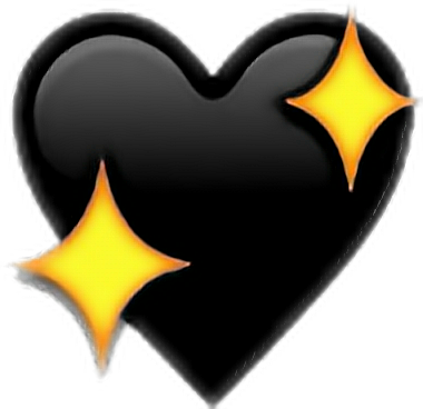 heart blackheart black freetoedit sticker by @olyalerm
