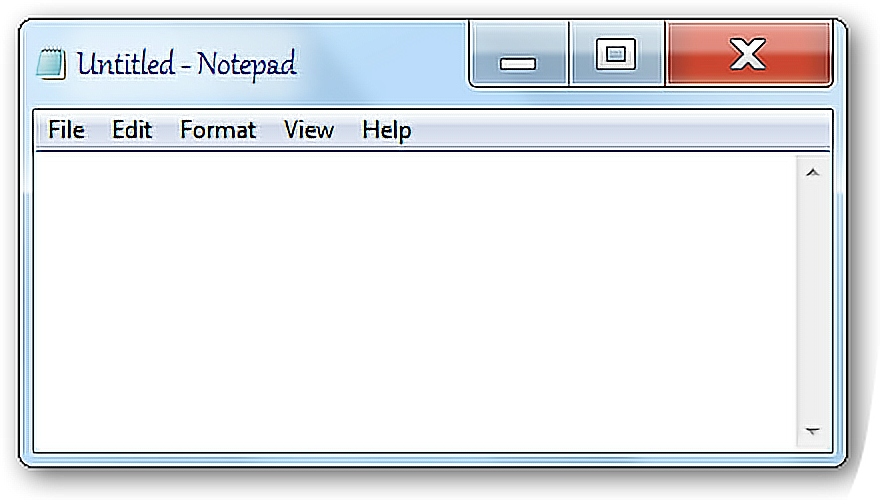 Win notepad. Рамка окна виндовс. окно windows для фотошопа. пустое окно программы. окно windows 7 пустое.