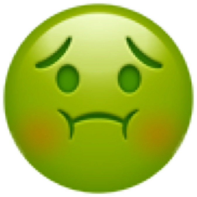 Emoji Sick Barf Green Ew Freetoedit Sticker By Amelmc