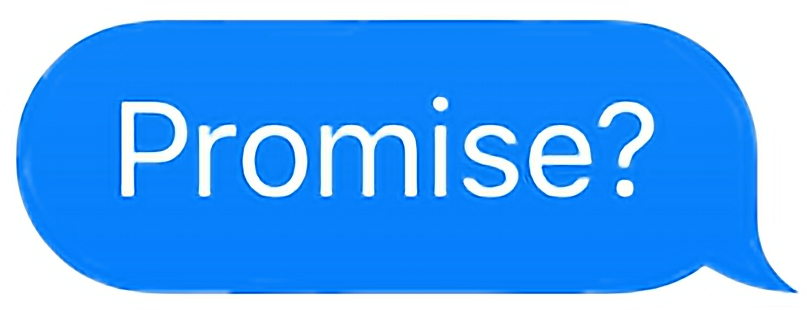 promise sticker imessage textmessage sticker by verdicality