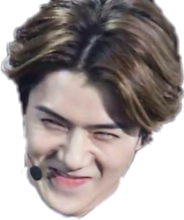 funnyface sehun exo sticker by n2