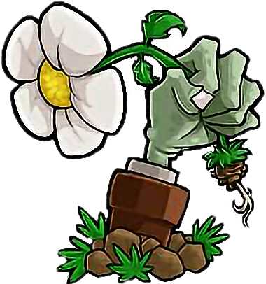 pvz zombie hand flower freetoedit #pvz sticker by @ftmismail