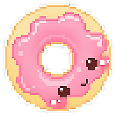 donut donuts cute sweet kawaii sticker by @ssudebektass