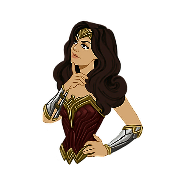 wonderwomen superhero hero super sticker by @officialstars