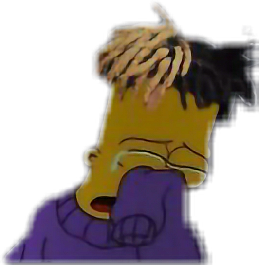 xxxtentacion bart - Sticker by gustavoneri384