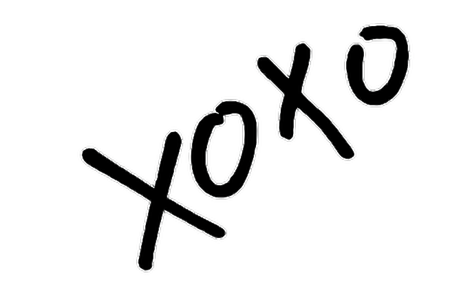 Xoxo Logo Words Freetoedit Xoxo Logo Sticker By Baebx