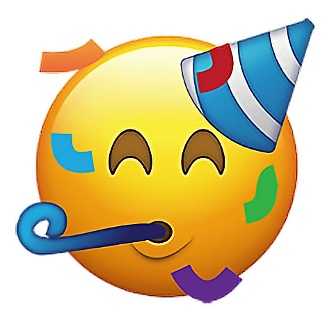 Download Emoji Emojis EmojiSticker Birthday BirthdayEmoji HappyB...