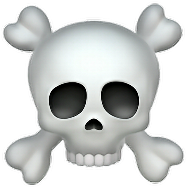 Skull Emoji Sticker Transparent Png Skull Png Transparent Background Images