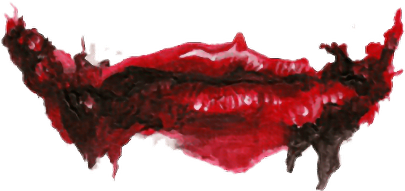 Joker Mouth Blood Bloody Kpop Sticker By Superbwolfhard